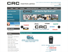 Tablet Screenshot of canon.crc-tasktron.co.uk
